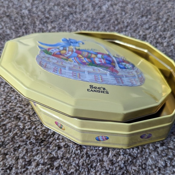 See's Candies Easter Tin - Picture 4 of 5